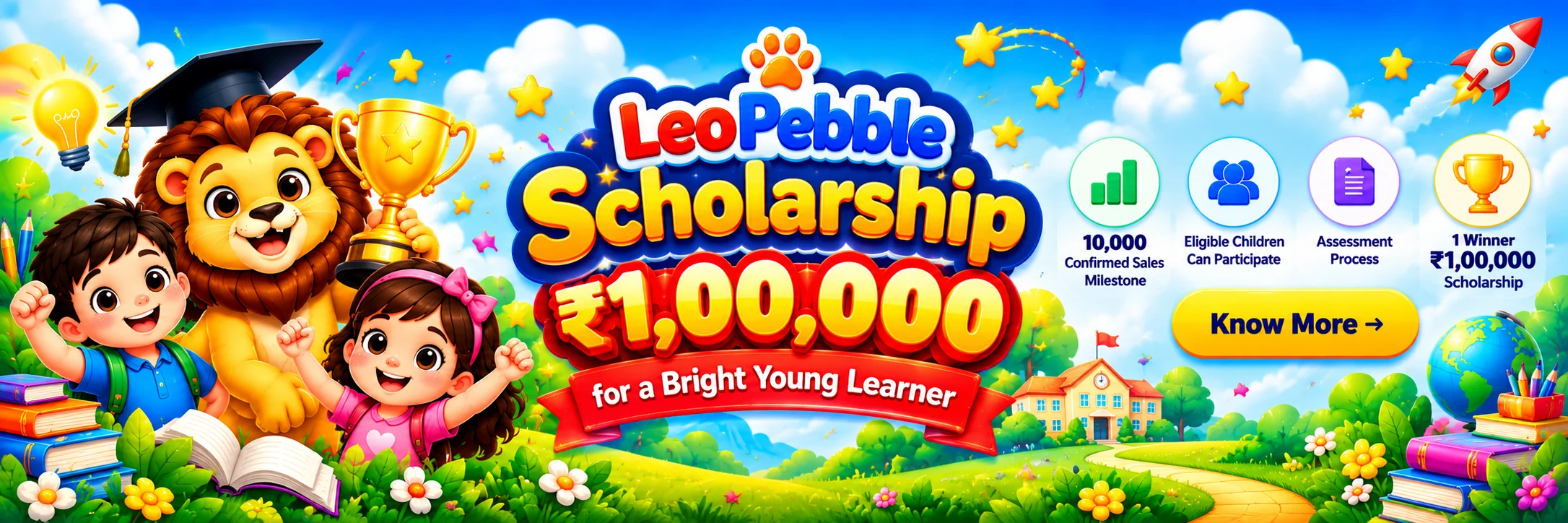 LeoPebble Scholarship ₹1,00,000